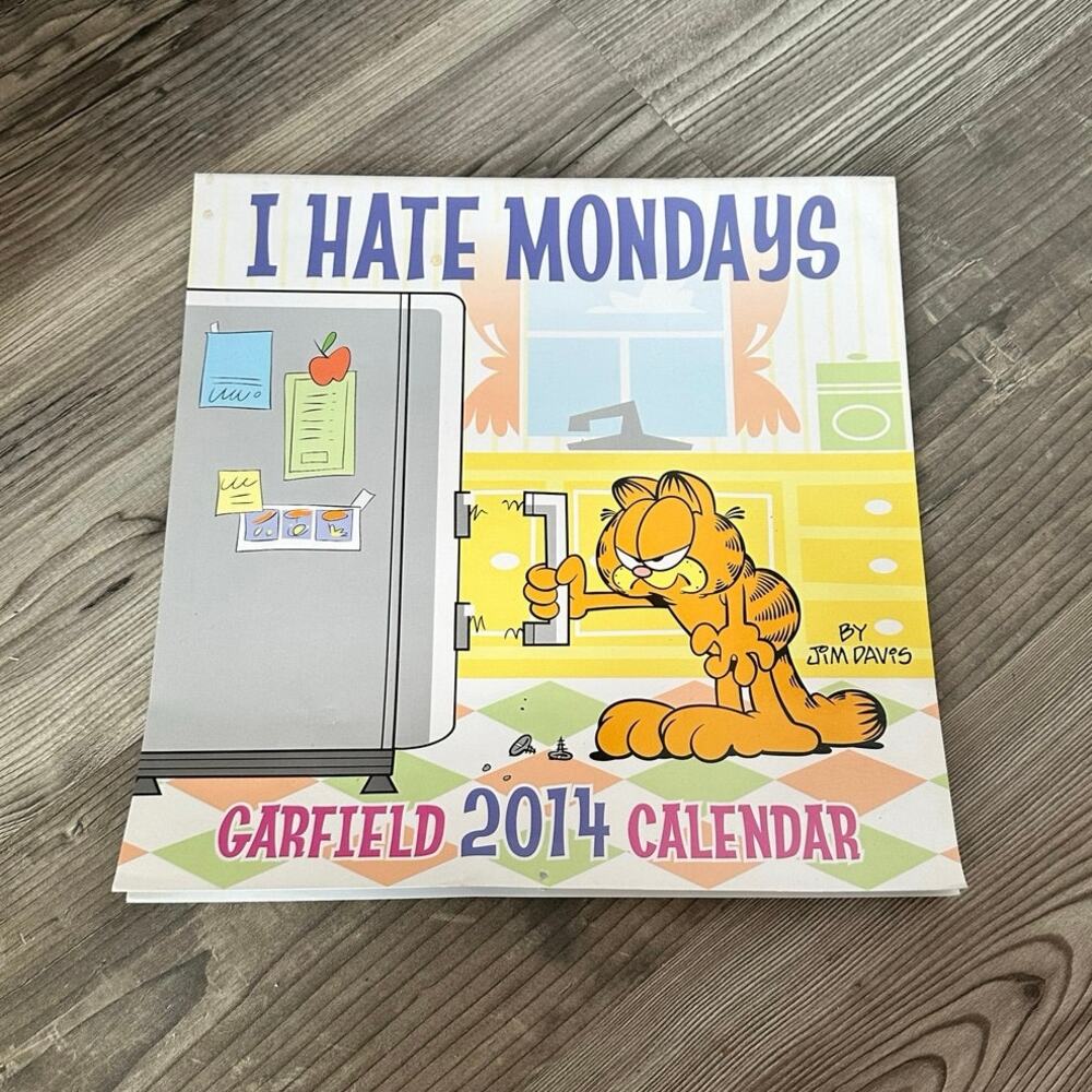 garfield 2014 jim davis calendar